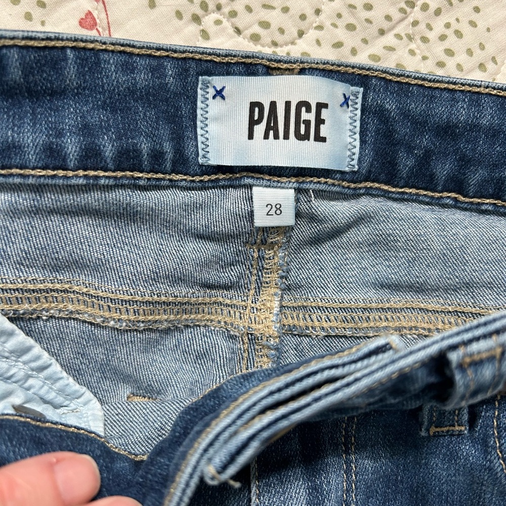 Paige denim size 28 Hoxton Ankle